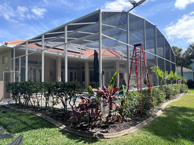 Porch Screen Installation