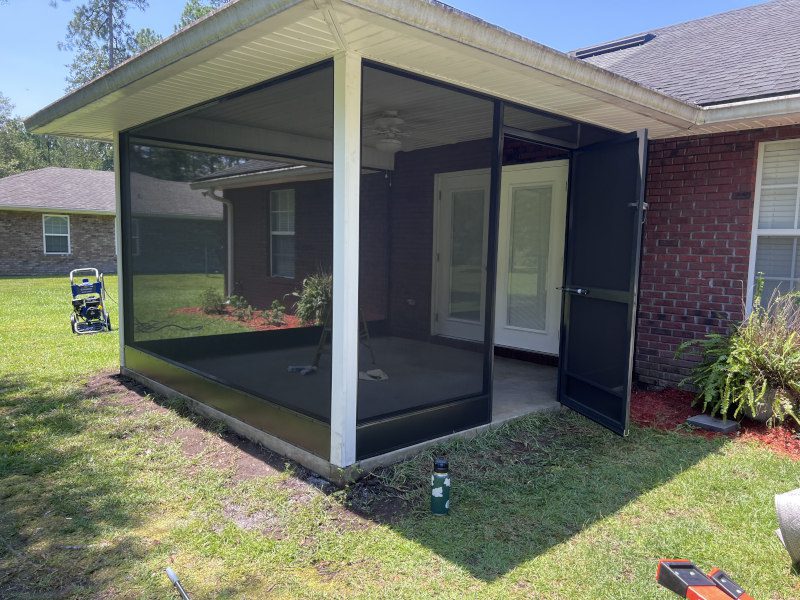 Enjoy Your Porch All Year Round With a Screened-In Enclosure!